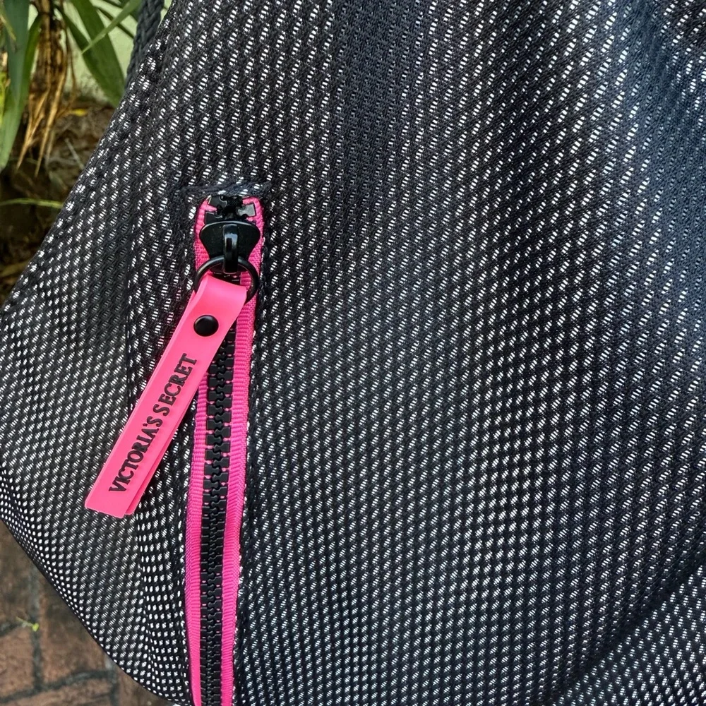 Gray Silver Black Gym Backpack